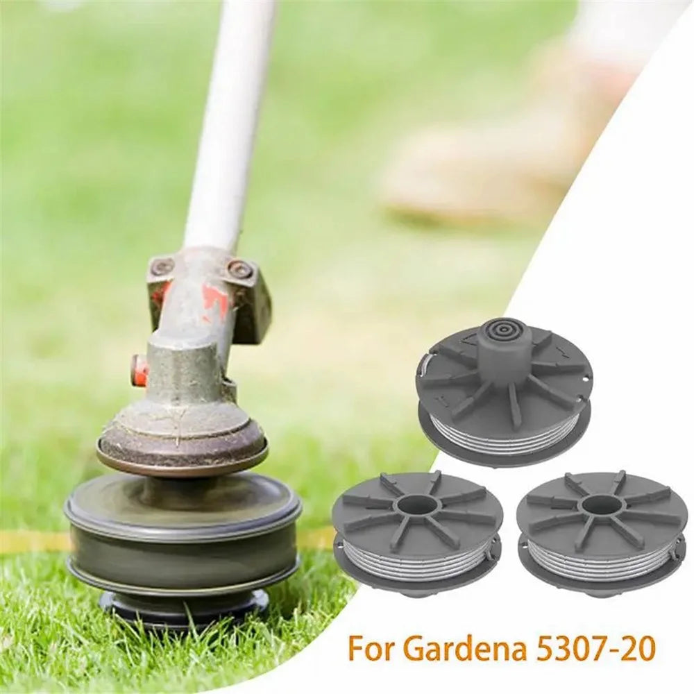 2PCS For Gardena 5307-20 Lawn Mower Spools Wire Reels Replacement Parts - 5