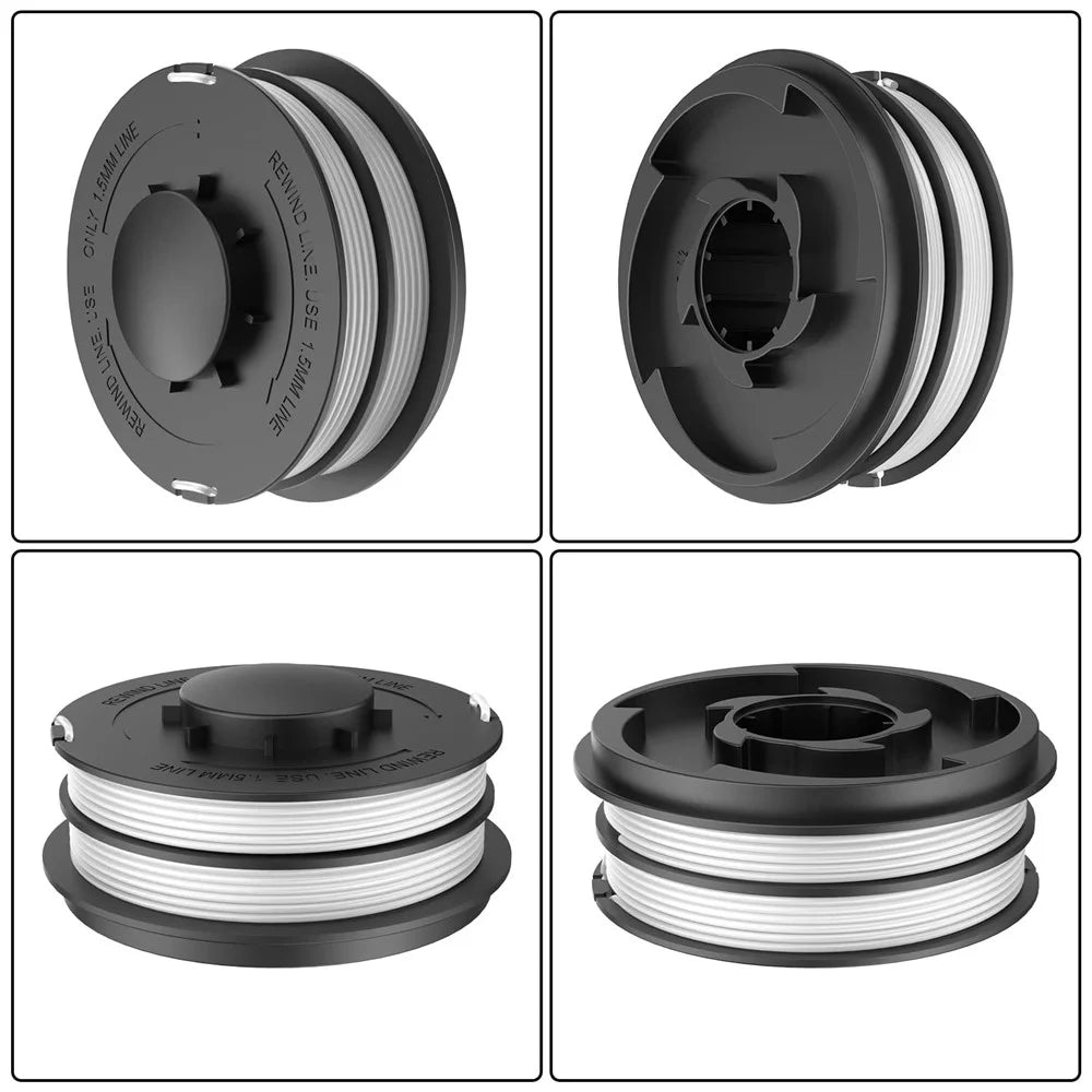 TLE-02 For Top Craft TCR 50 / Einhell RTV 400 Lawn Mower Wire Reel Spool Part 3405685 - 4