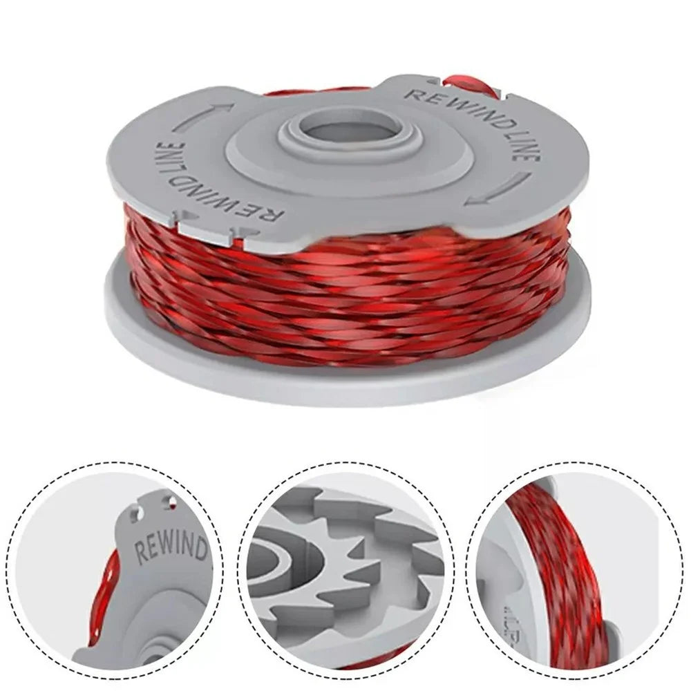 4Pcs Wire Reels for Flymo Contour XT / Contour 500XT Lawn Mower Spools, FLY047 510747890 - 3