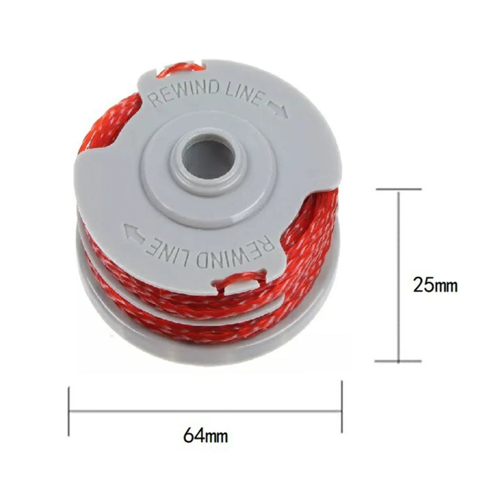 8Pcs For Flymo Lawn Mower Spools Replacement Wire Reels, FLY021 / 513937190 - 7