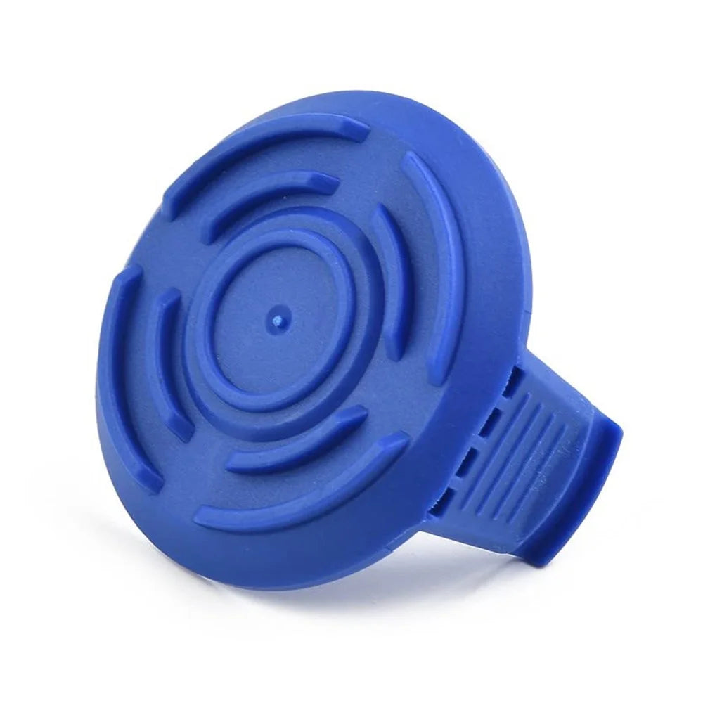 2 Pieces Lawn Mower Spool Caps TLW-01-1 for Spear & Jackson / Mac Allister / Qualcast / Worx - 2