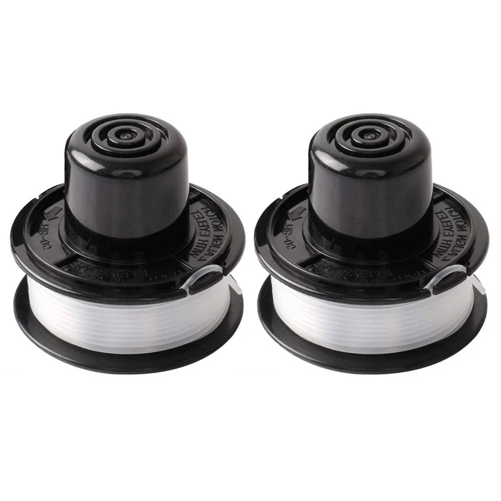 2Pcs For Black & Decker ST1000 / ST3000 / ST4000 / ST4500 Lawn Mower Spools Replacement Parts, RS-136-BKP - 1