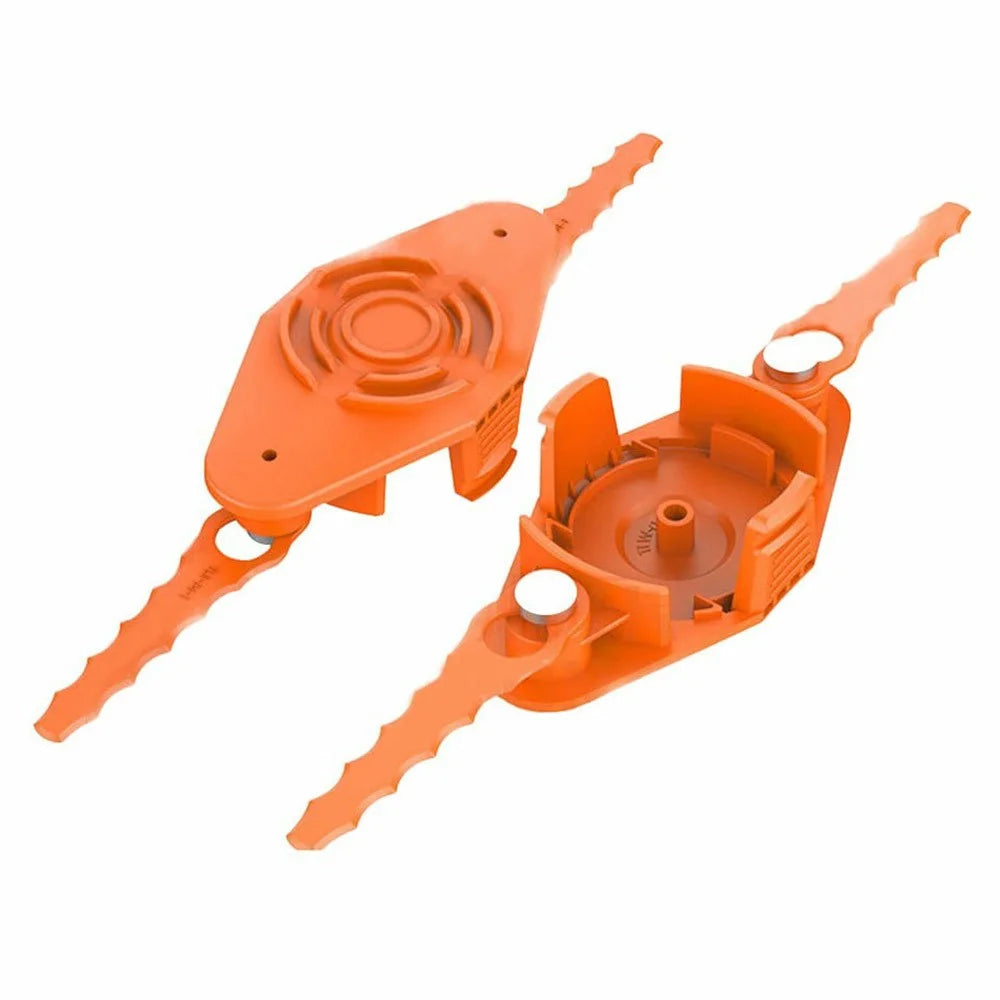 For Worx Lawn Mower TLW-01-2 Trimmer Head with 6 Cutting Blades - 2