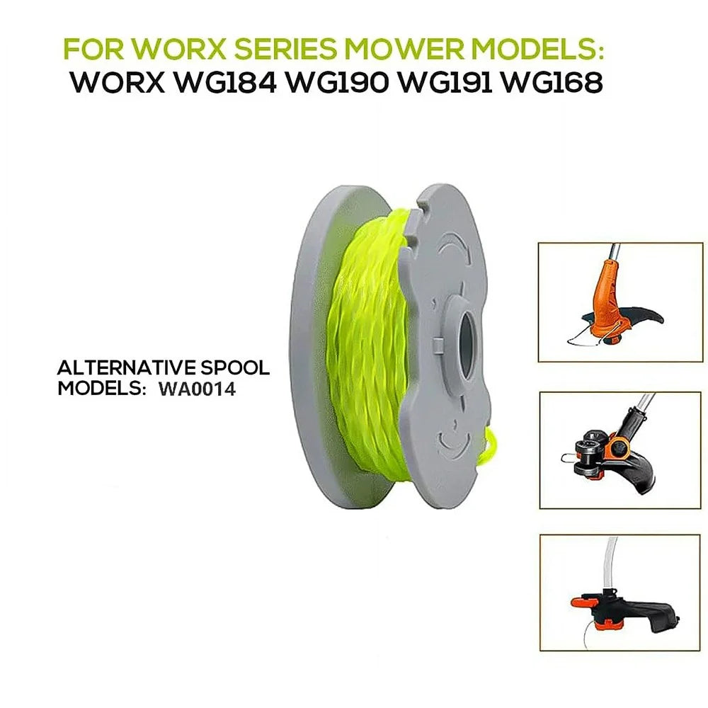 1Pc WA0014 Line Spool for Worx WG190 / WG191 / WG168 / WG184 Trimmer Nylon Line - 2