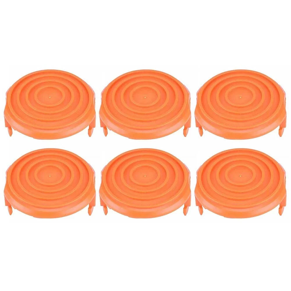 6PCS Wire Reel Cap Compatible with Worx Lawn Mower Spool Cover Lid 50019417 - 1
