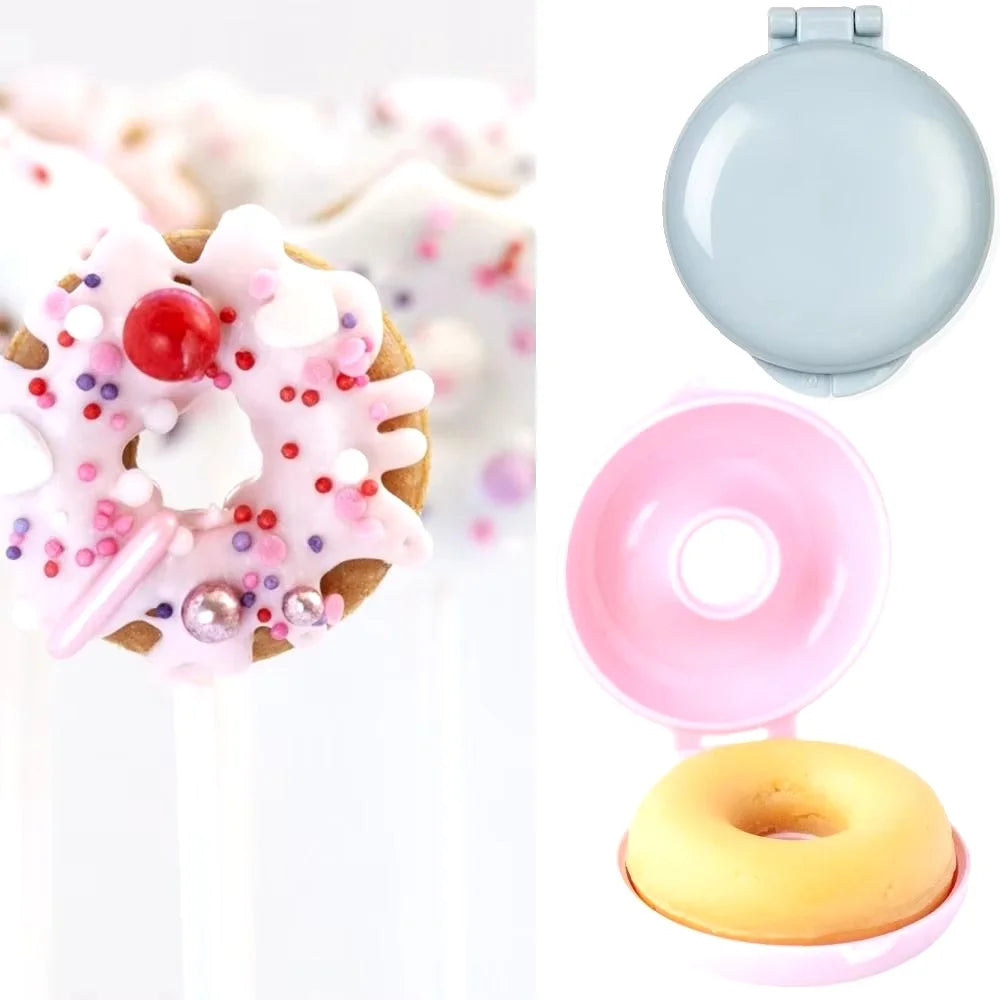 DIY Cookie Mold for Baking Round Cookie Cake Mould Baking Tool (No FDA, BPA-Free) - Grey - 4