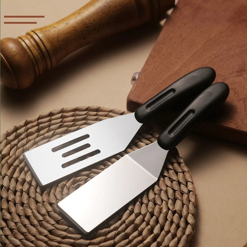 Stainless Steel Spatula Multi-Purpose Kitchen Tool For Pancakes Steak Cake Culinary Utensil - Hollow Spatula - 5