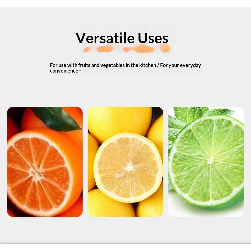 Manual Lemon Juicer Press Kitchen Citrus Squeezer Fruit Juice Extractor for Lemon Lime Orange - Black - 5