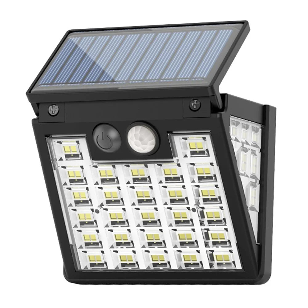 72LED Solar Garden Yard Outdoor Wall Light Waterproof Induction Wall Light - 1