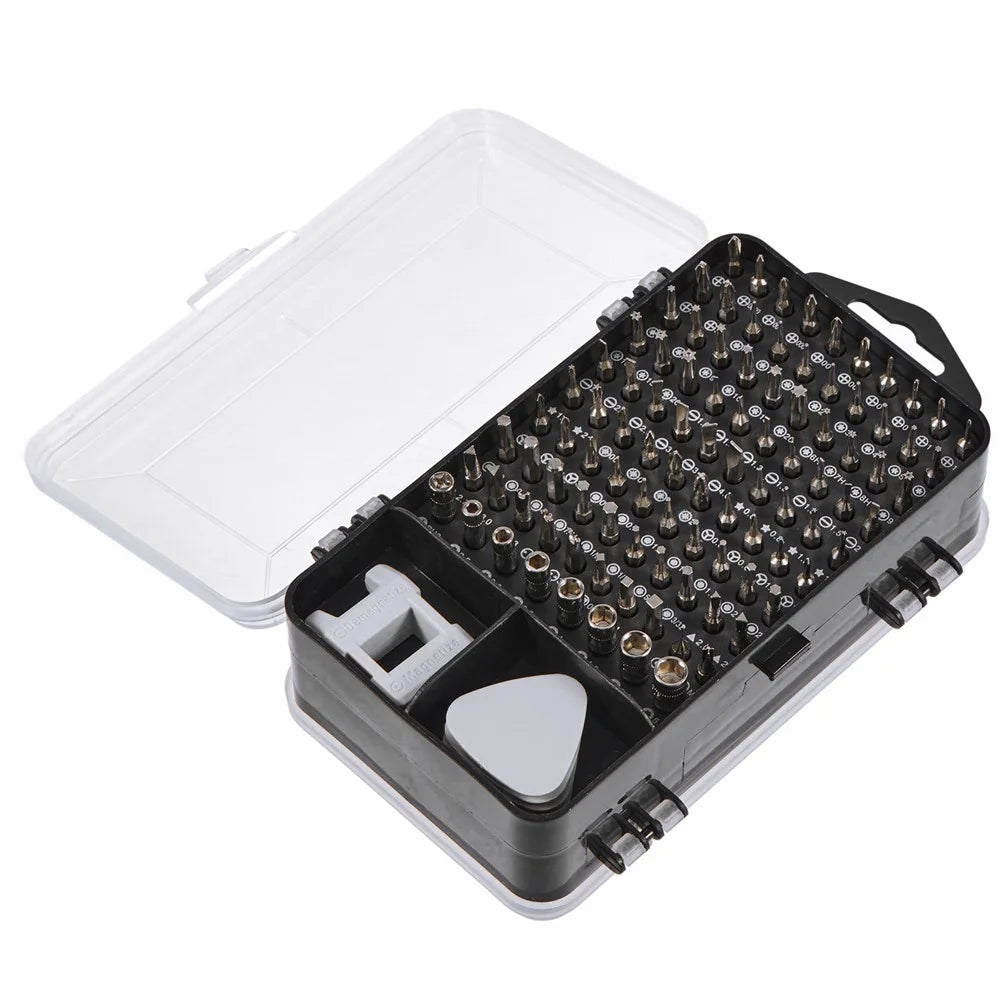 115Pcs/Set Multi-function Screwdrivers for Clock Mobile Phone PC Disassembly Repair Precision Tools - 2