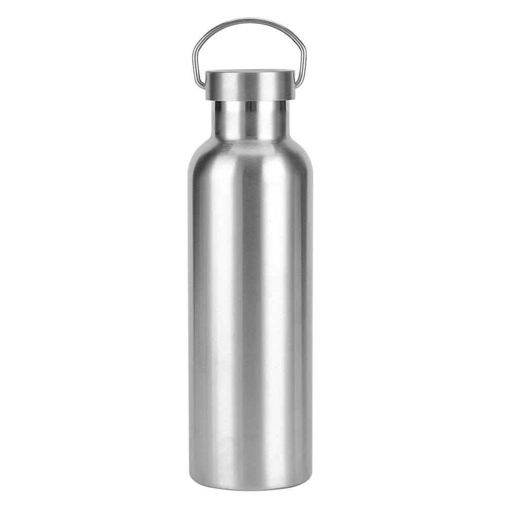 350ml Stainless Steel Water Bottle with Handle Outdoor Sports Insulated Cup (BPA Free, No FDA) - Primary Color - 1