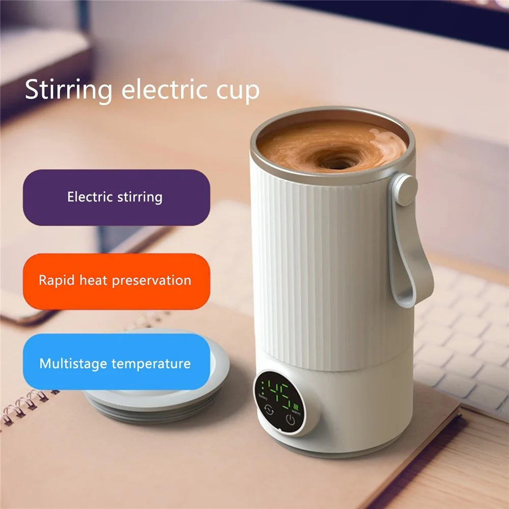 18W Wireless Rechargeable 6000mAh Bottle Warmer Stainless Steel Milk Defrosting Device - 2