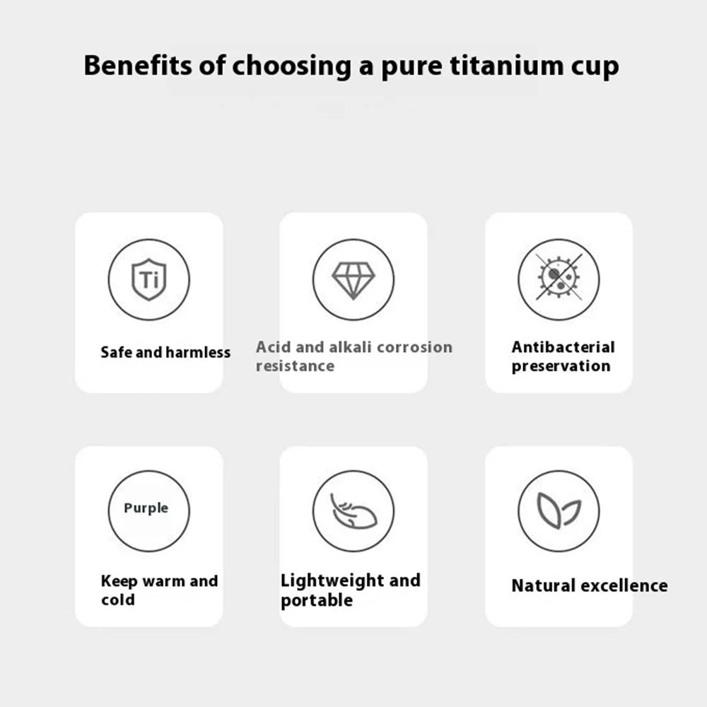 DONGHUIYUAN HA-101 350ml Pure Titanium Insulated Water Bottle for Outdoor Home Tea Cup with Temperature Display (BPA Free, No FDA) - Gold+Pink - 2