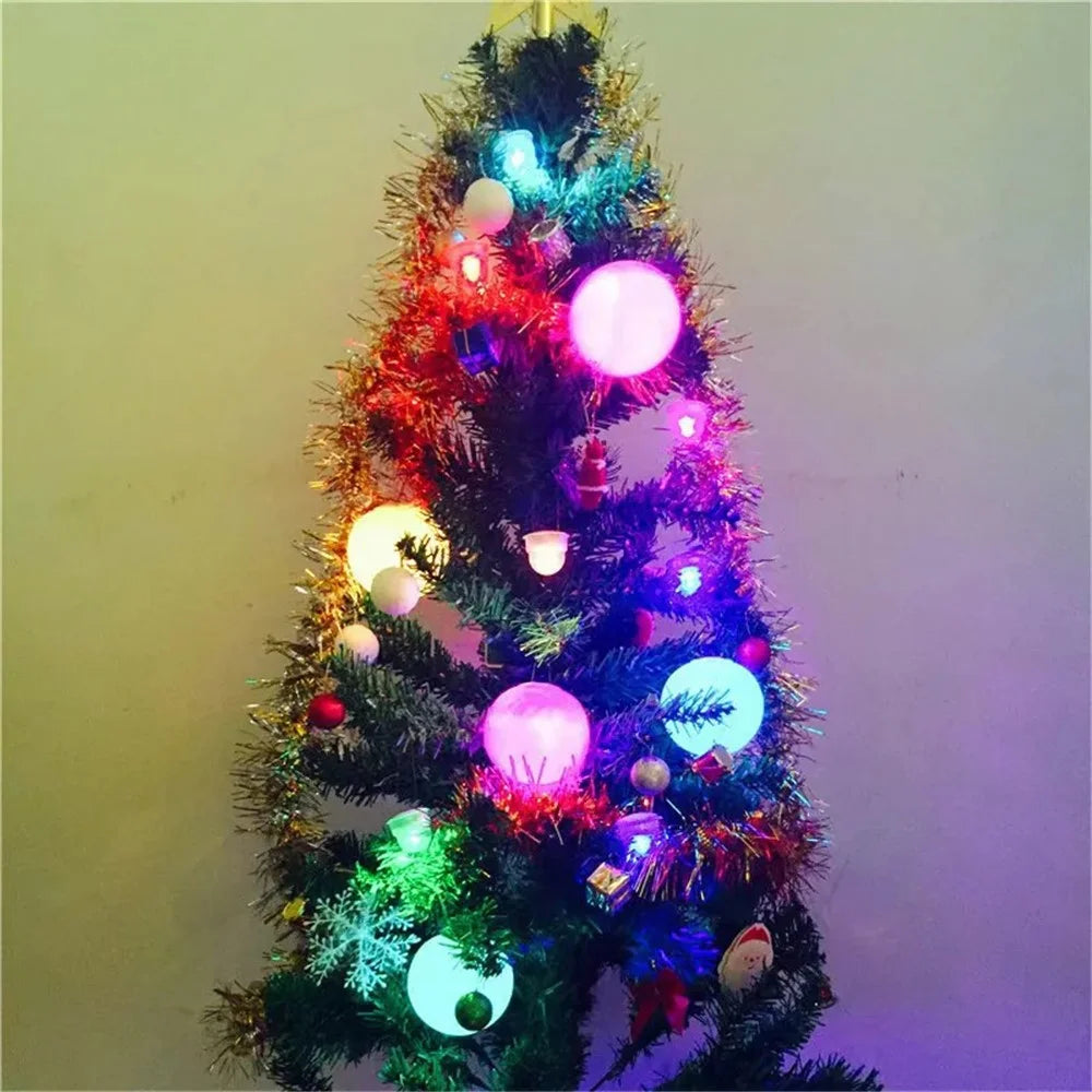 4Pcs Dimming RGBW 16 Colors Glowing Ball LED Garden Beach Party Lawn Lamp Swimming Pool Floating Ball - 3