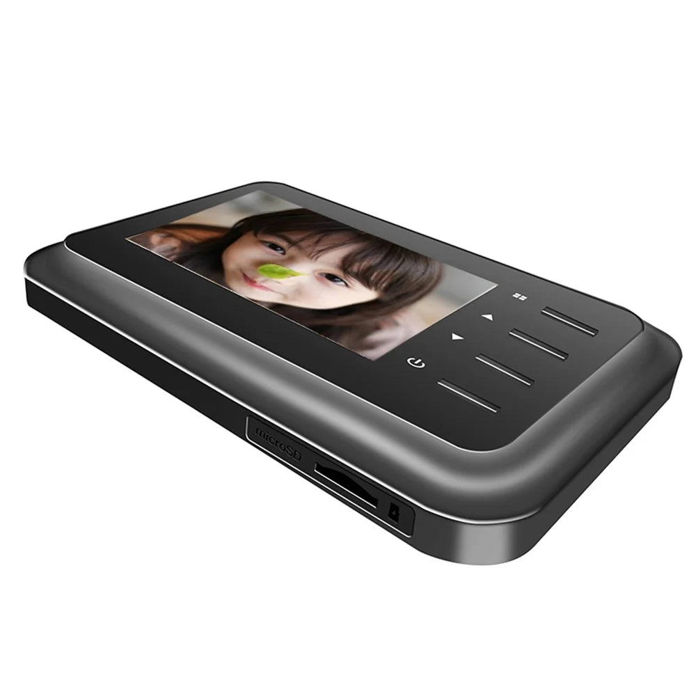 R11 2.4inch TFT LCD Smart Door Peephole Viewer 120° Wide Angle Night Vision Doorbell Security Camera Monitor - 7