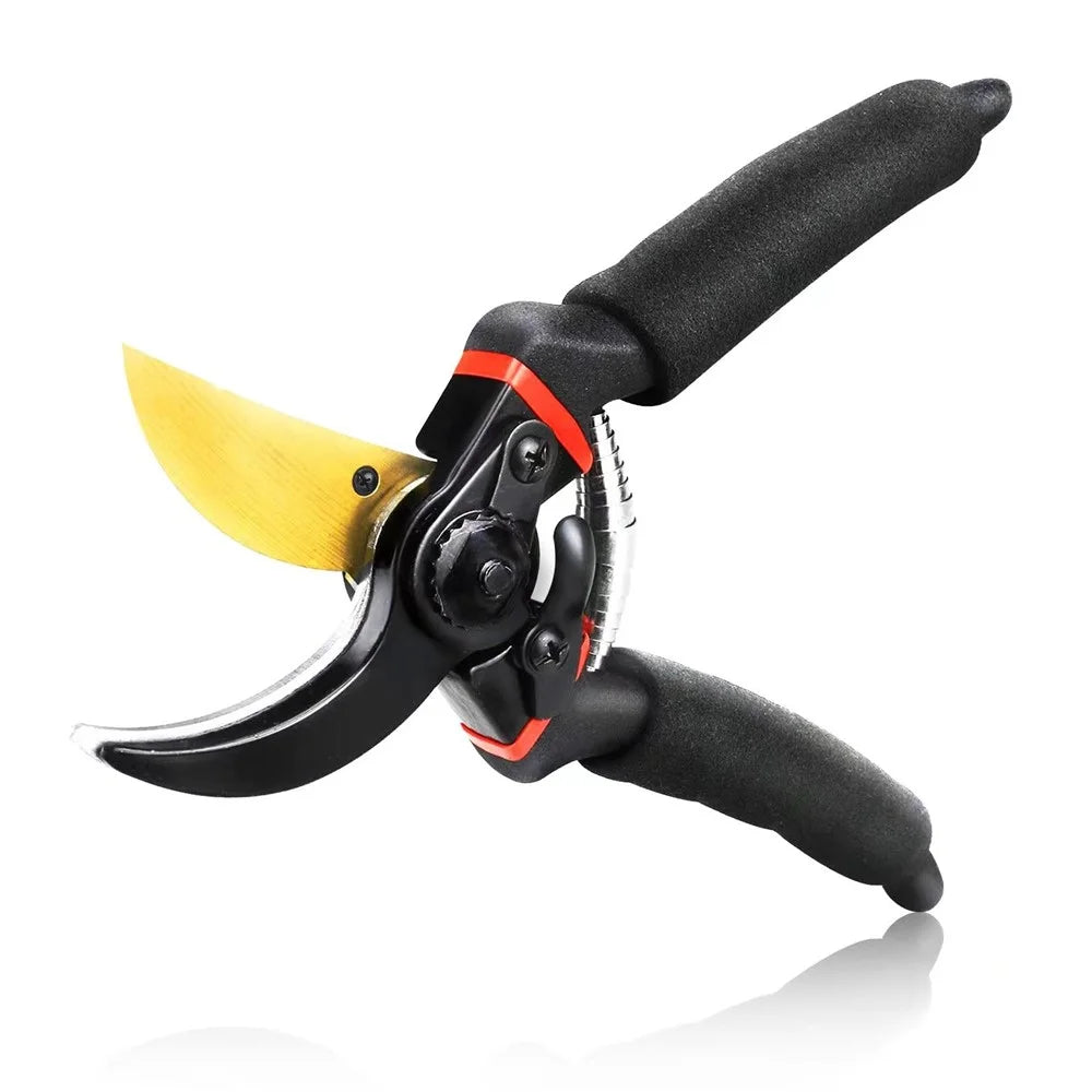 Professional Gardening Branch Pruning Shears Pruner Garden Clippers Hedge Shears Hand Tool with Safety Lock - 2