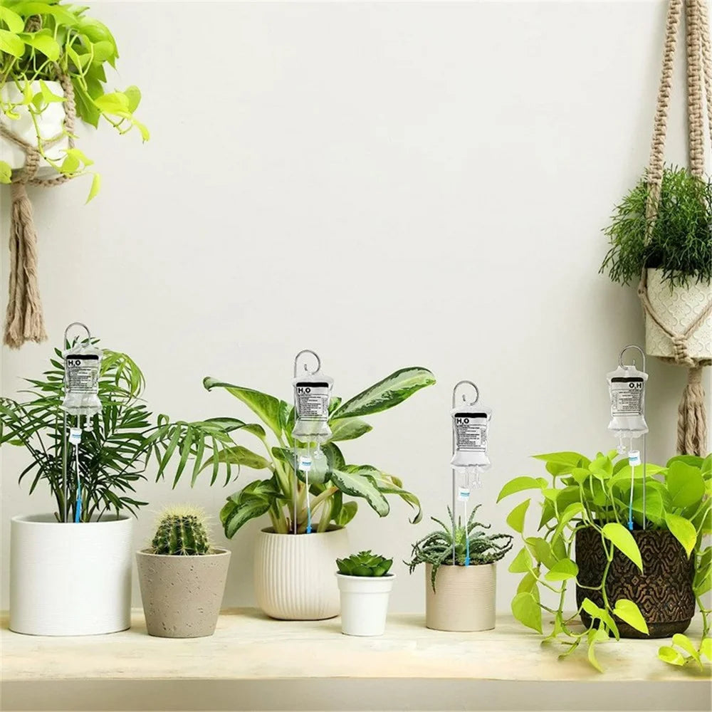 ABS+PVC 350ML Irrigation Drip Bag Automatic Plants Self Watering Tool Device - 4
