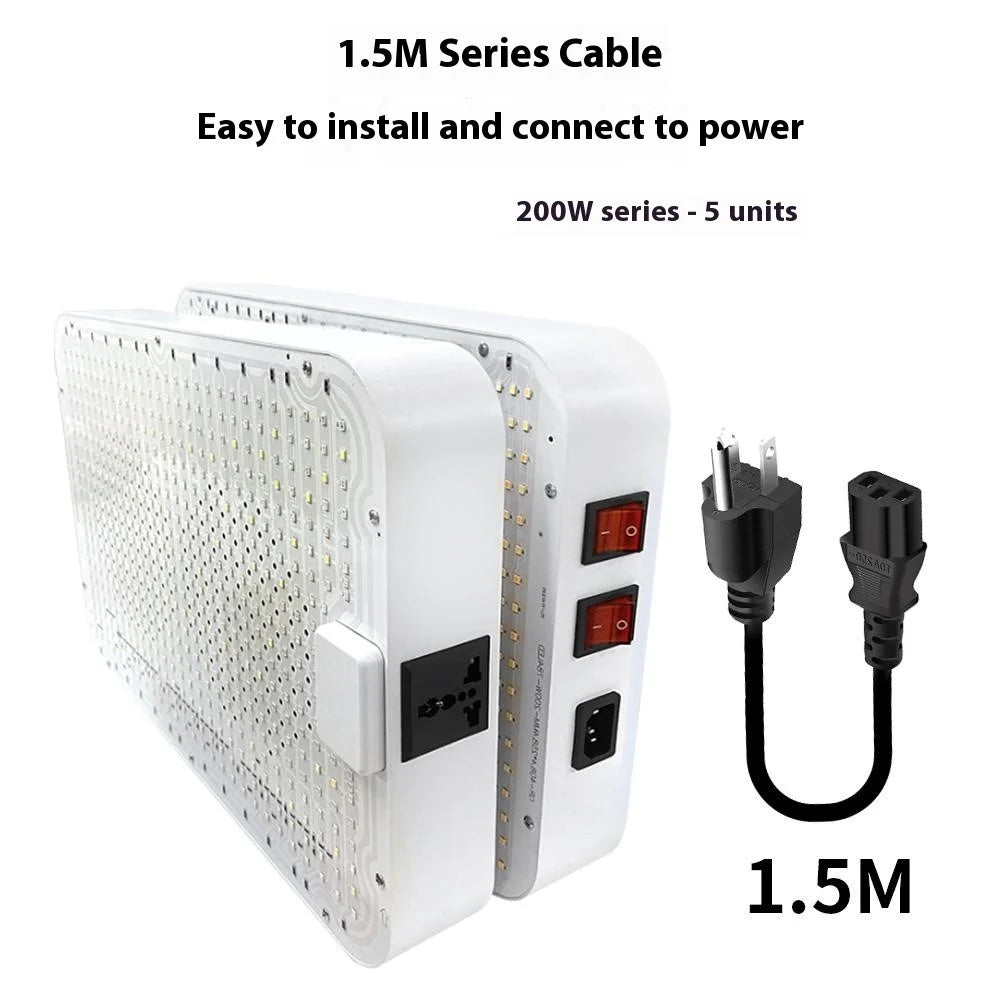 792 LEDs Full Spectrum Plant Grow Light Sunlight Simulation Segmented Plants Lamp, Large Size - US Plug - 7