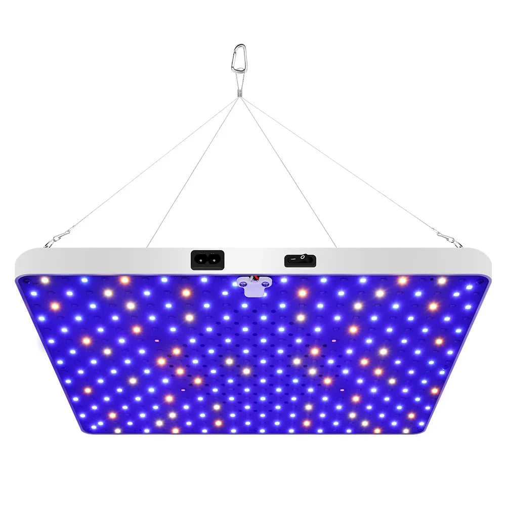 Style G VEG and Bloom Segmented Full Spectrum Growing Lamp Hanging Wire Rectangular Plant Grow Light, EU Plug - 2