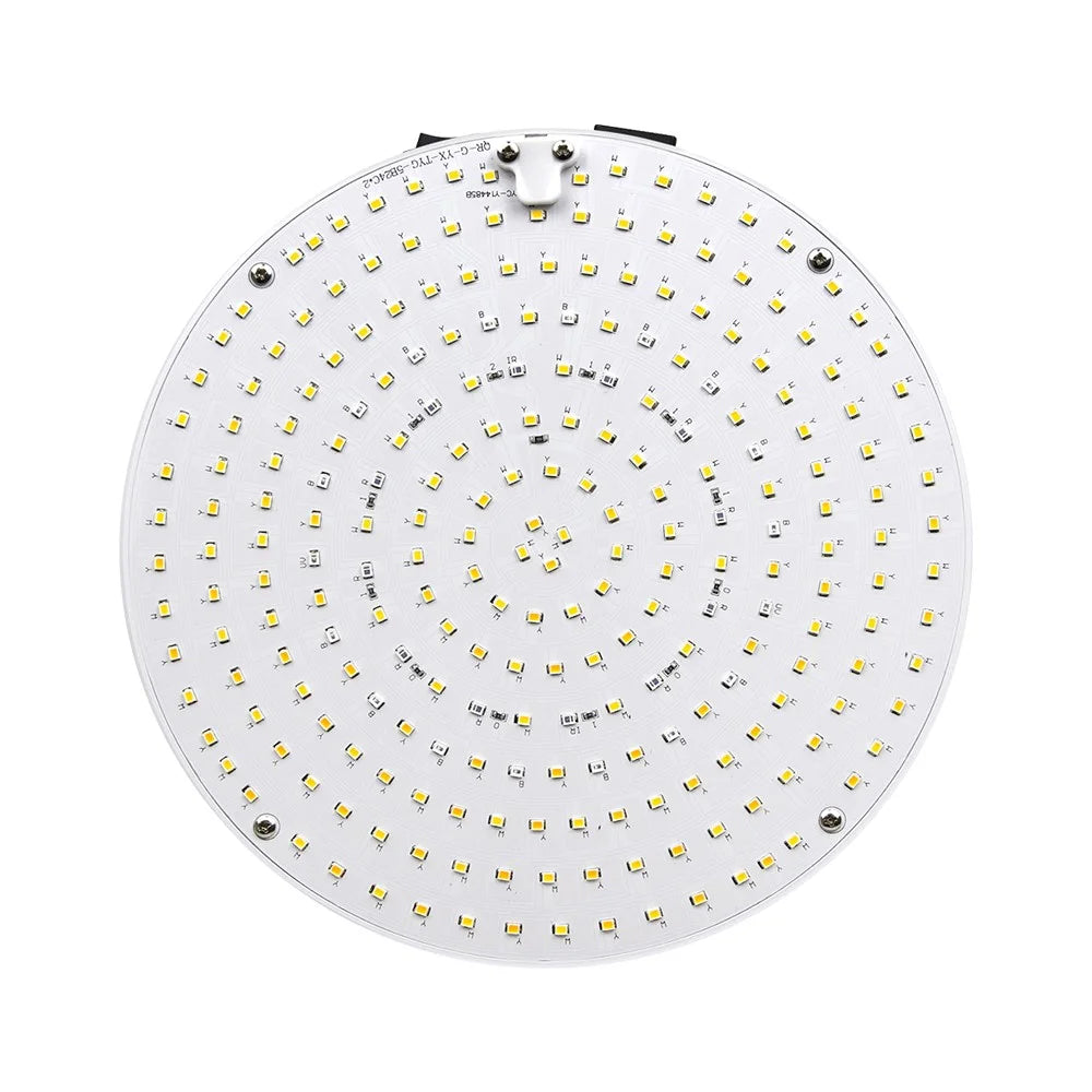Style G Round Shape Sunlight Simulation Plant Grow Light VEG and BLOOM Full Brightness Desktop LED Growing Lamp, EU Plug - 3