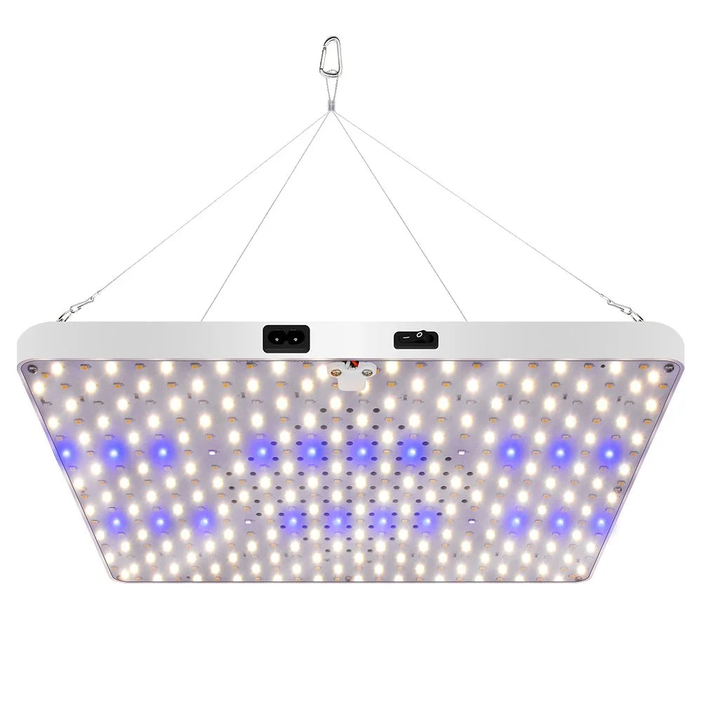Style G Rectangular Sunlight Simulation Plant Grow Light with Hanging Wire VEG and BLOOM Segmented LED Growing Lamp, EU Plug - 2