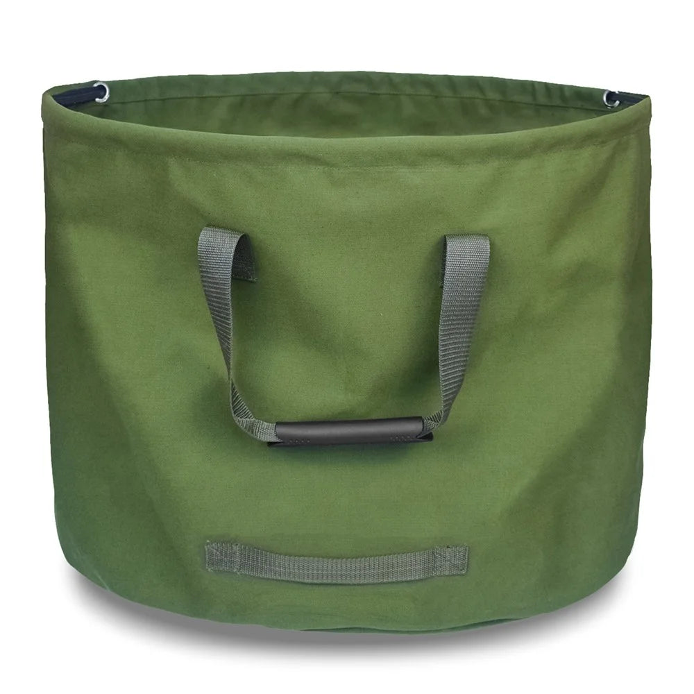 823102 Gardening Trash Bucket Leaf Collection Bag Waterproof Canvas Storage Bag - 2