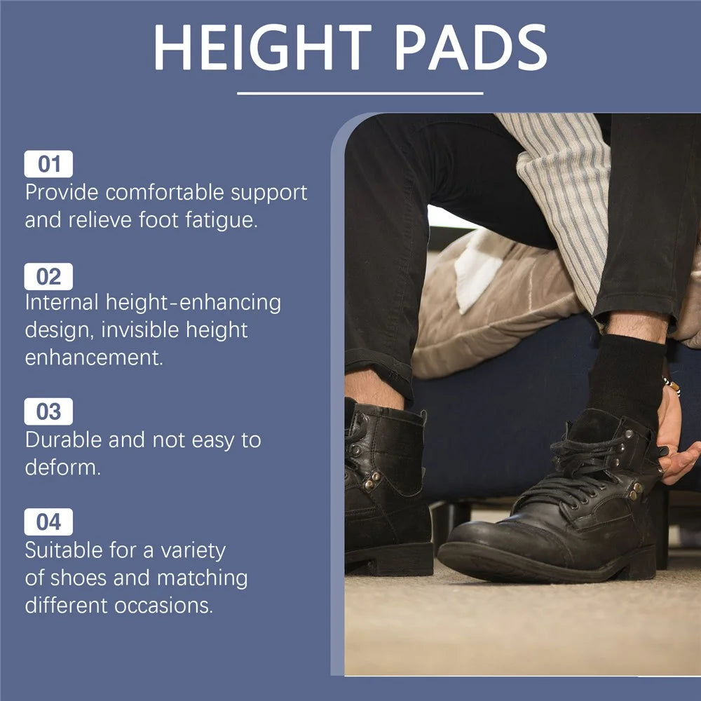 HOUKEA HK-J01-0104-01 1 Pair Increase Height Insoles Arch Support Heighten Insoles Shoes Pads - 7