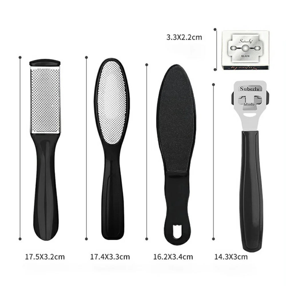 10Pcs / Set Professional Foot Care Pedicure Callus Dead Skin Remover Foot File Corn Removal Tool - 7