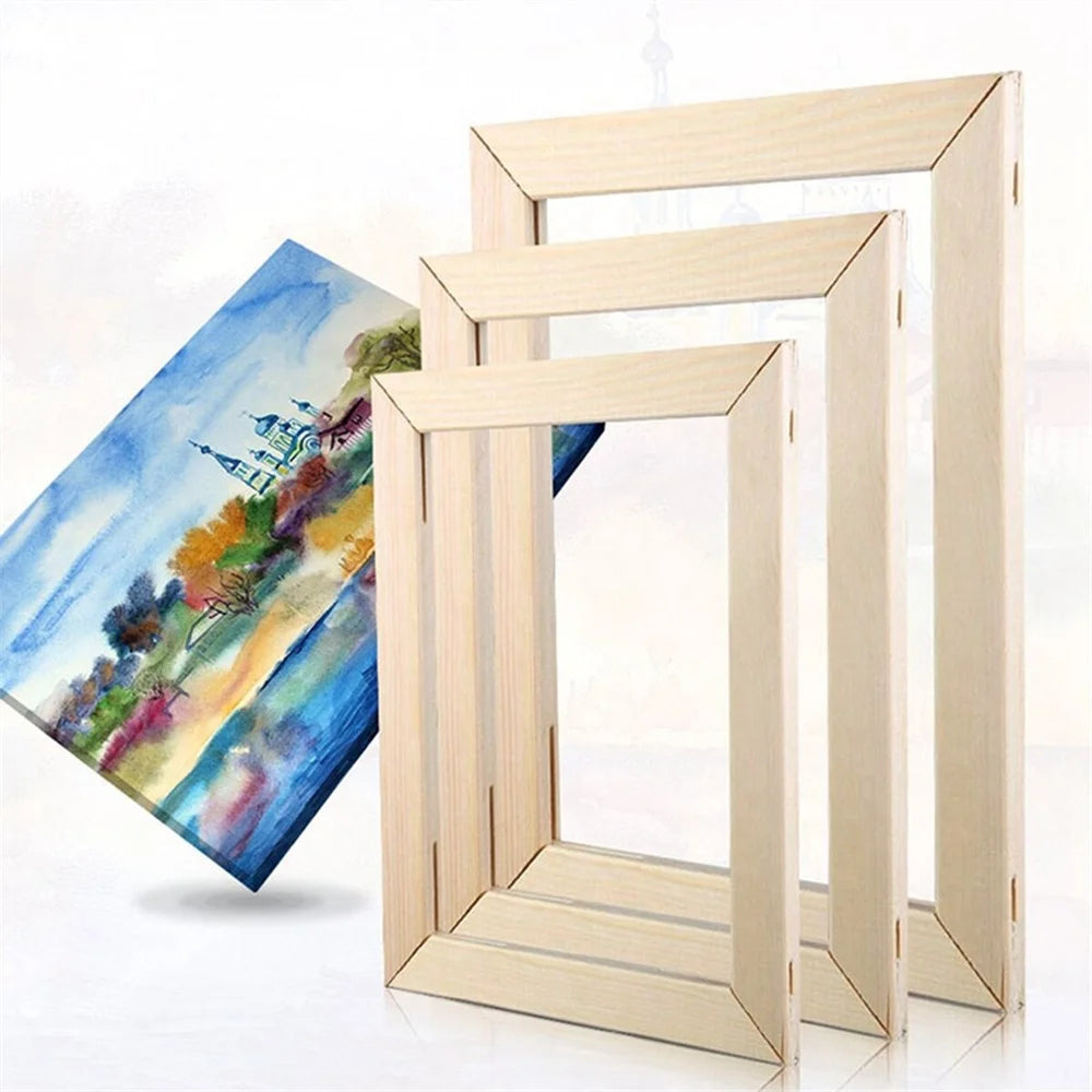 20 x 20cm Solid Pine Wood Canvas Frames for Oil Paintings Poster Prints DIY Picture Inner Frame - 5