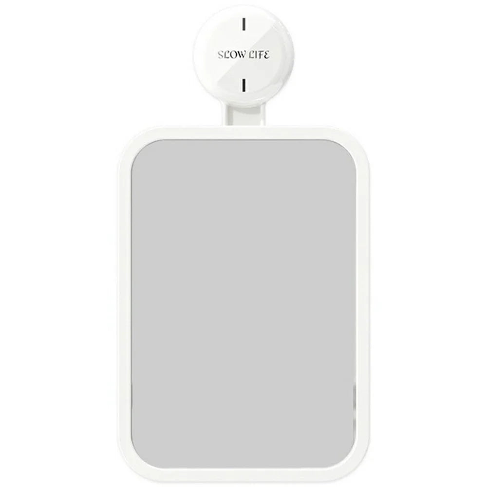 Strong Suction Cup Wall Mounted Makeup Mirror for Home  /  Dorm Room Vanity Mirror Wardrobe Door - 1