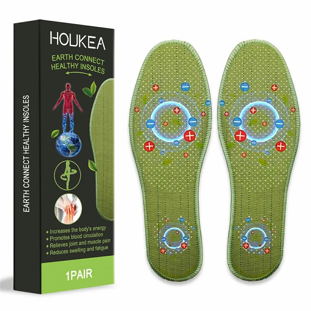 HOUKEA HK-B05-0038-01 Shoe Insoles Elastic Pain Relief Foot Care for Outdoor Sports / Running - 1