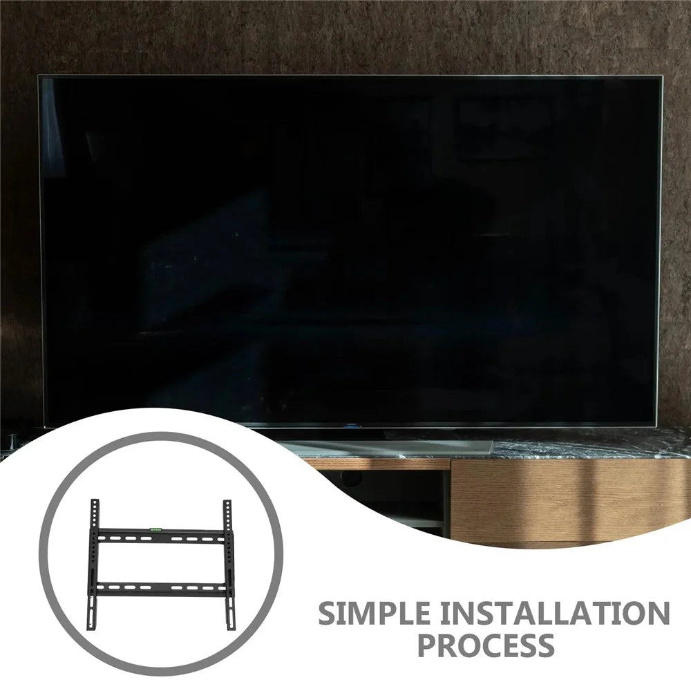 Universal TV Wall Mount for 26 - 63 Inch LCD Tvs 15 Degrees Tilt Cold Rolled Steel Television Bracket - 2