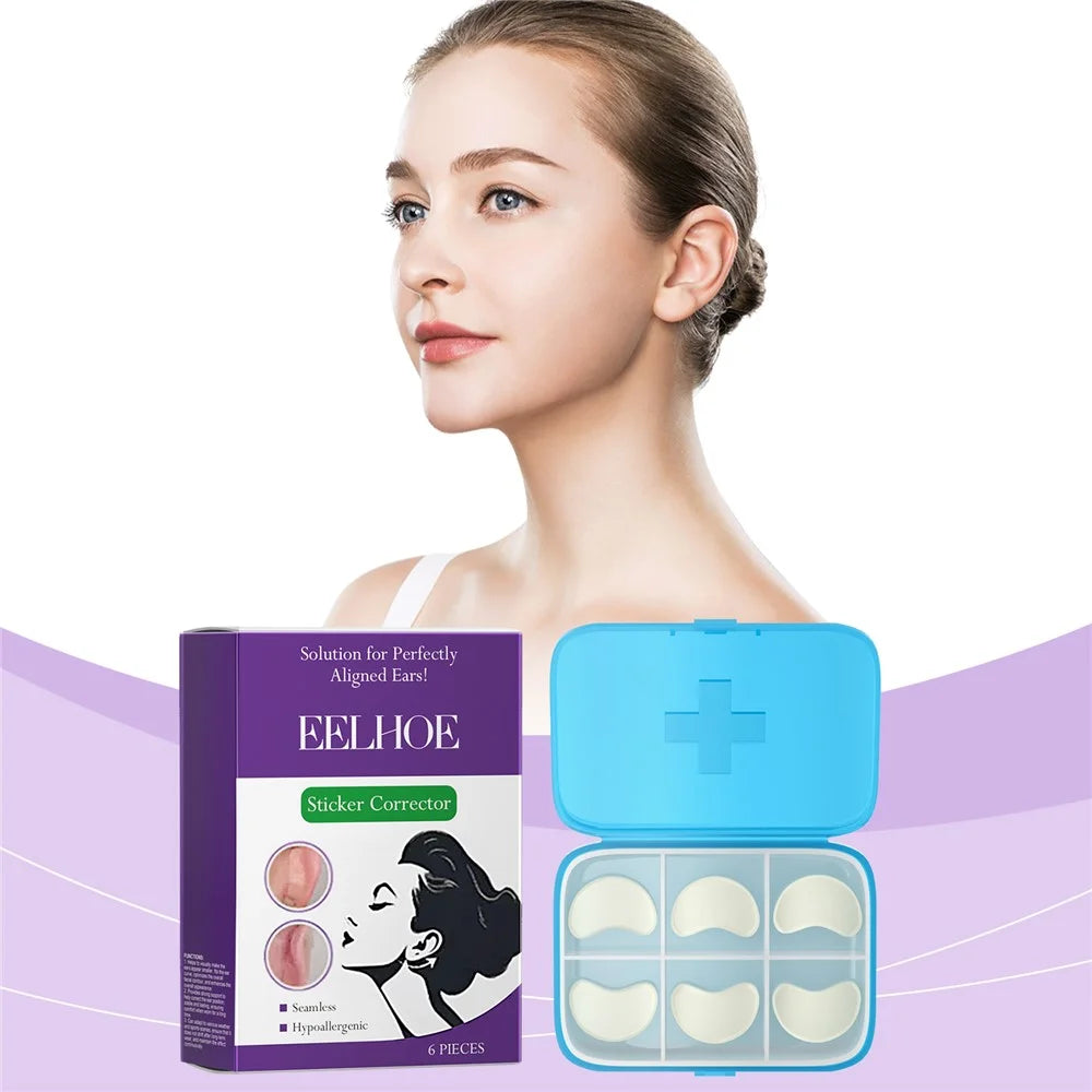 EELHOE EE-K01-0002-01 6Pcs Invisible Ear Shaping Tape Ear Support Stickers Breathable Ear Contour Enhancer - 2