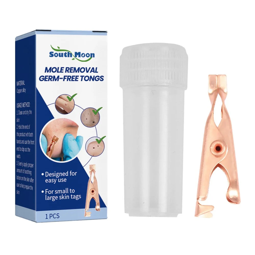 SOUTH MOON SOA08-A088-1-BU1 Painless Skin Tag Mole Wart Spot Removal Clip Body Wart Treatment Foot Corn Remover - 1