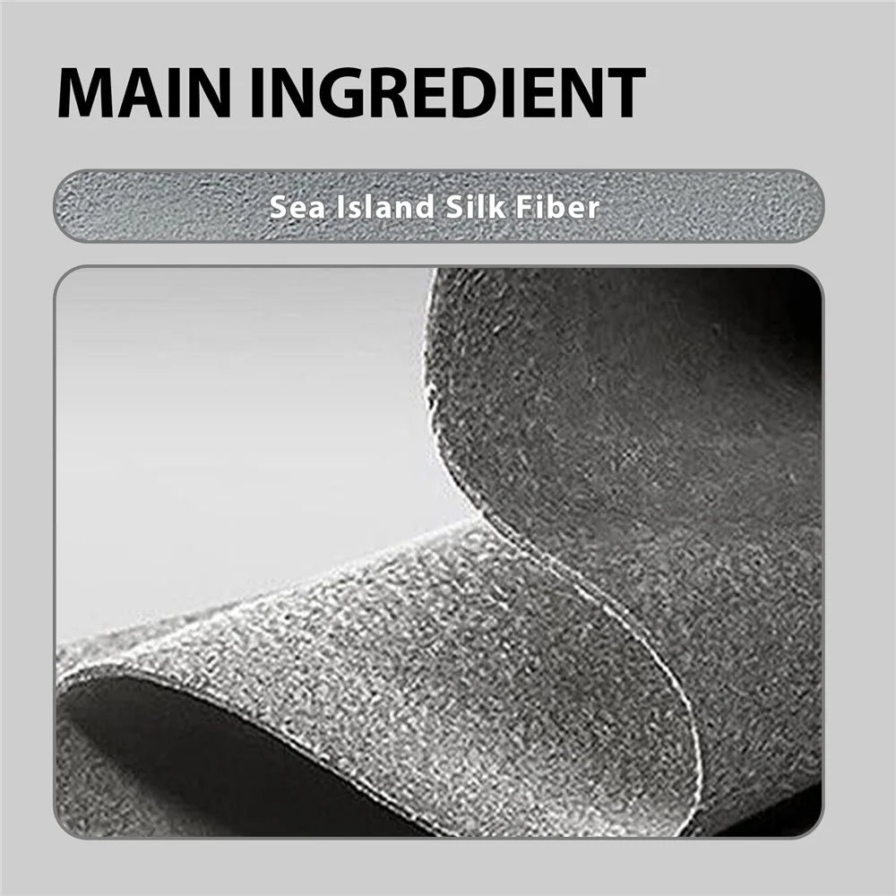JUE-FISH JUB01-A038-5-GY1 5Pcs Magic Cleaning Cloth for Windows / Cups / Car Windshield Wet / Dry Use - 6