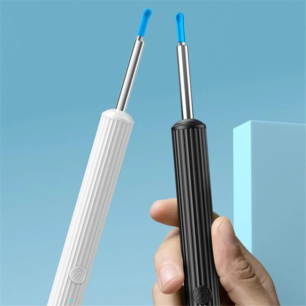 Visual Ear Cleaning Endoscope with LED Light Earwax Removal Tool Kit, Upgraded Version - Black - 4