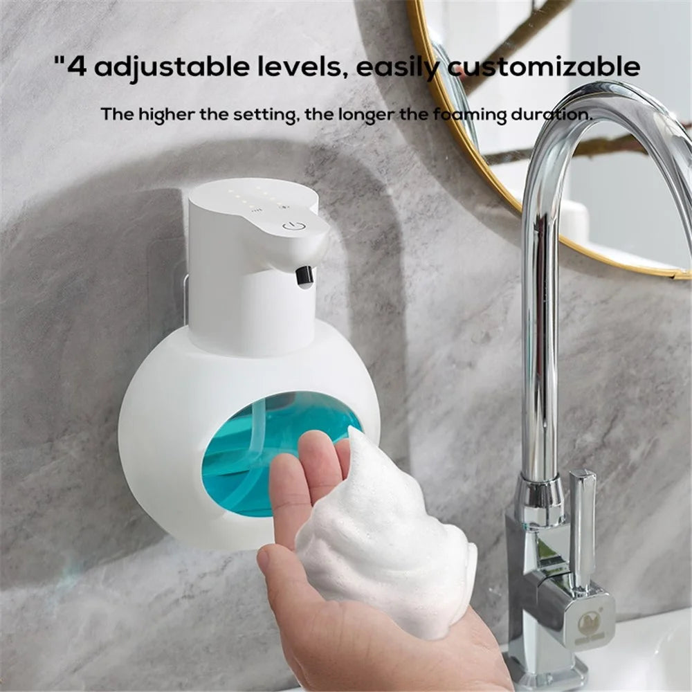 Automatic Liquid Soap Dispenser Touchless Infrared Sensor Hand Washing Machine - Foam Type / White - 2