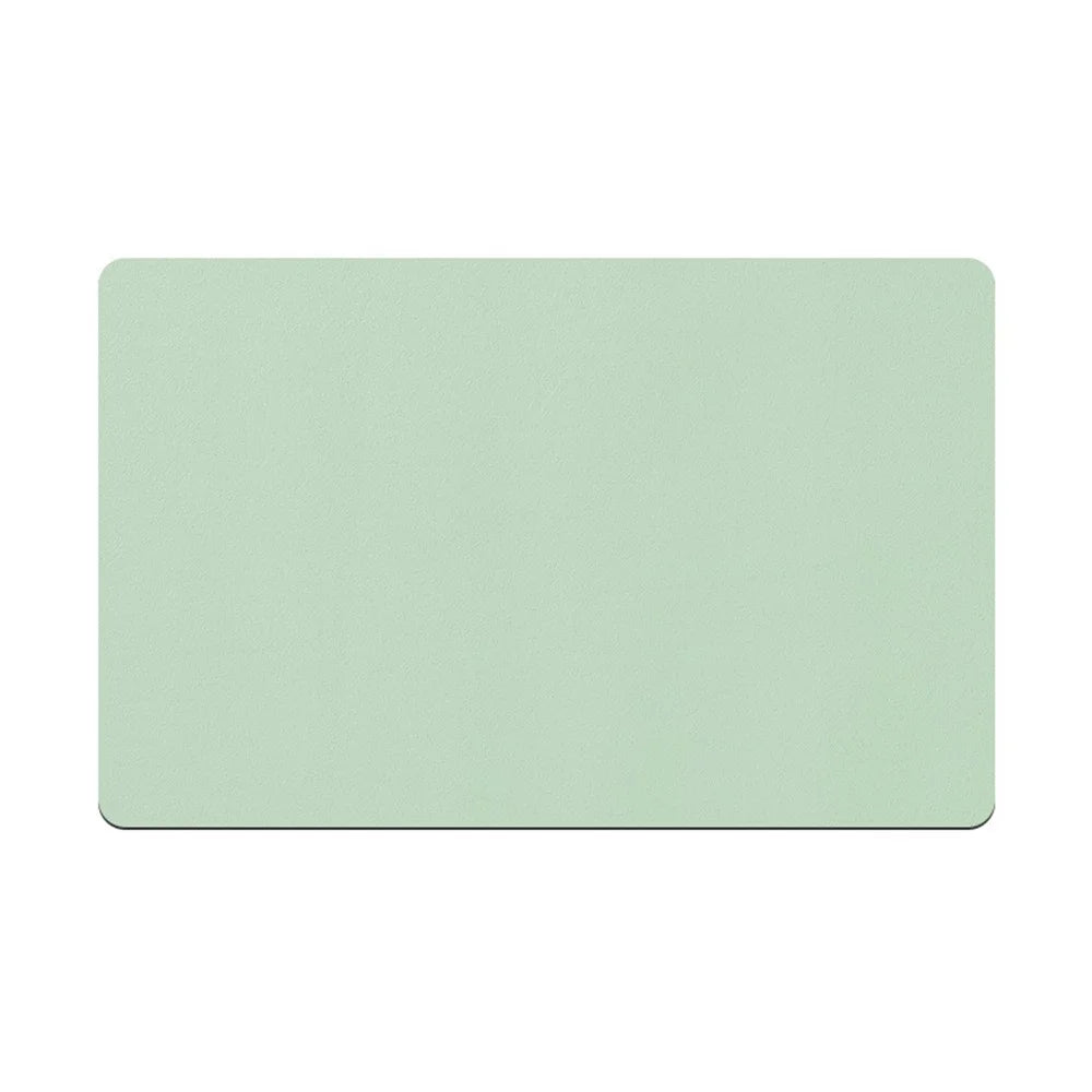 50 x 80cm Diatomite Quick Dry Bathroom Mat Absorbent Non Slip Floor Rug for Entrance - Green - 2