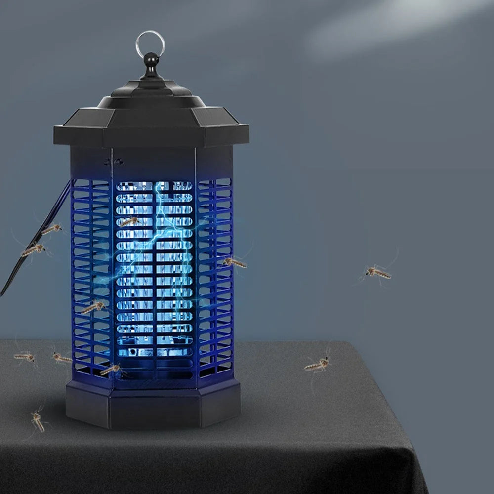 Outdoor Waterproof UV Mosquito Killer Lamp High Pressure Photocatalyst Insect Trap Light, EU Plug - 2