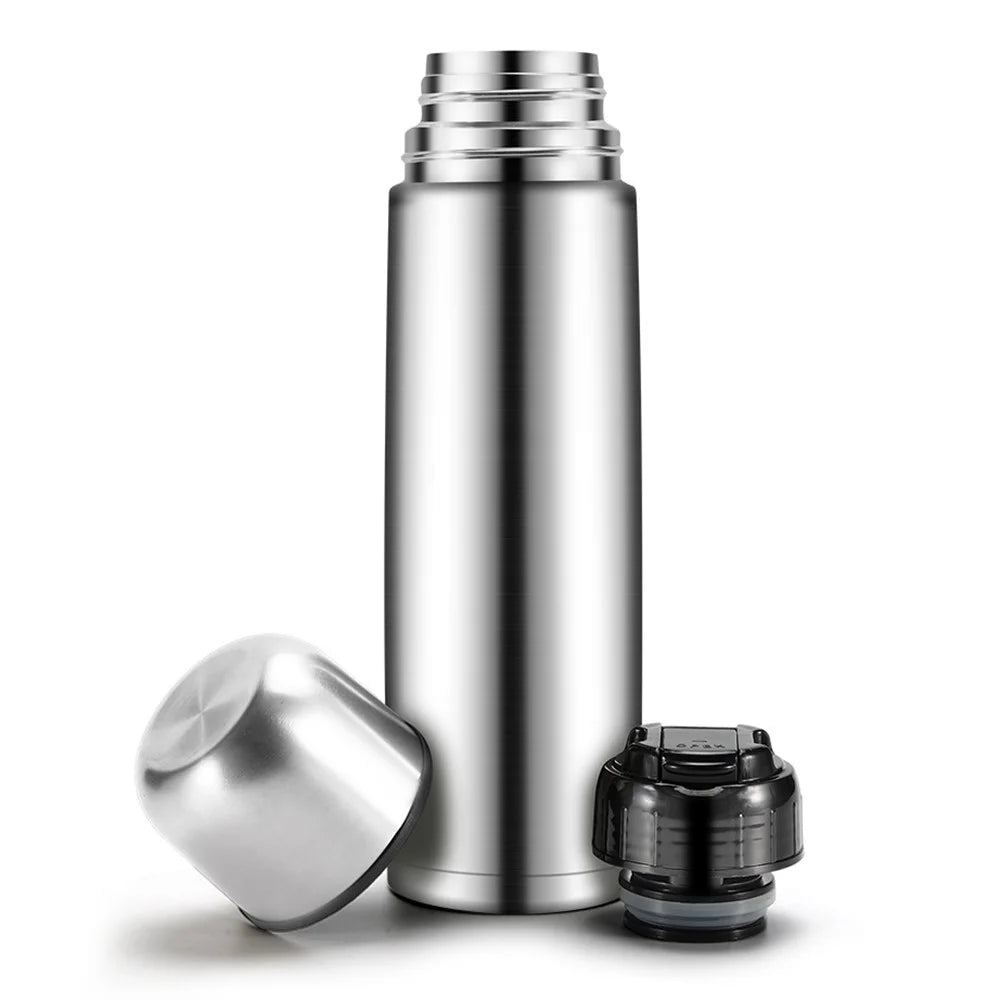 500ml Stainless Steel Vacuum Insulated Kettle Thermal Water Bottle for Travel Outdoor (BPA Free, No FDA) - 1