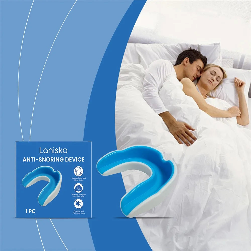 LANISKA LA-B07-0047-01 Anti Snoring Device Gentle Sleep Aid Comfortable Nighttime Breathing Support - 2
