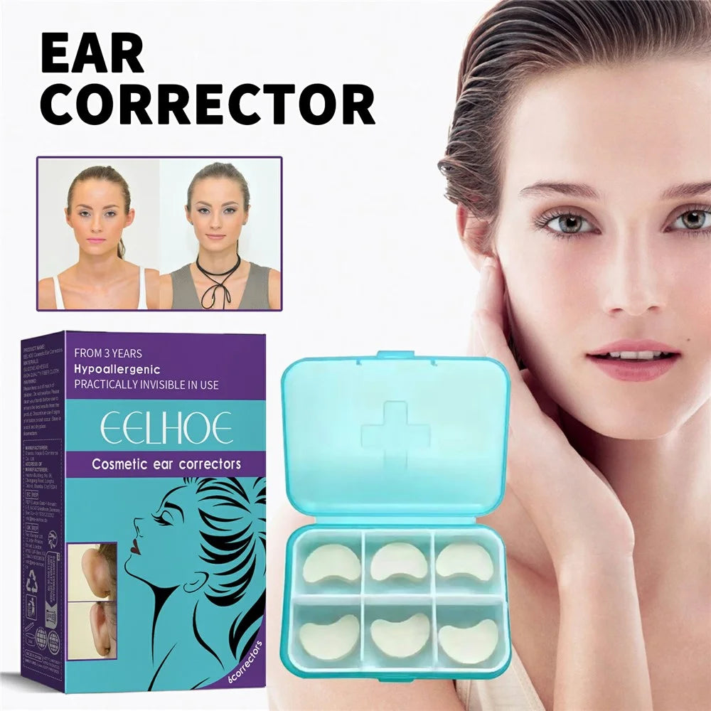 EELHOE 6Pcs Ear Corrector Stickers Ear Support Adhesives Protruding Ear Shaping Patches, EEA08-A150-6-BU1 - 2