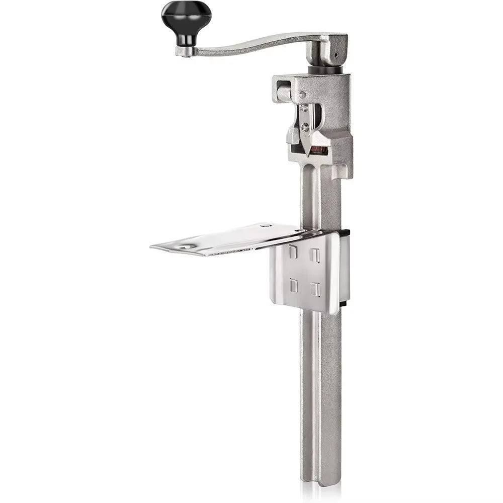 Manual Can Opener with Long Handle Commercial Table Clamp Opener for Restaurant Hotel - 2