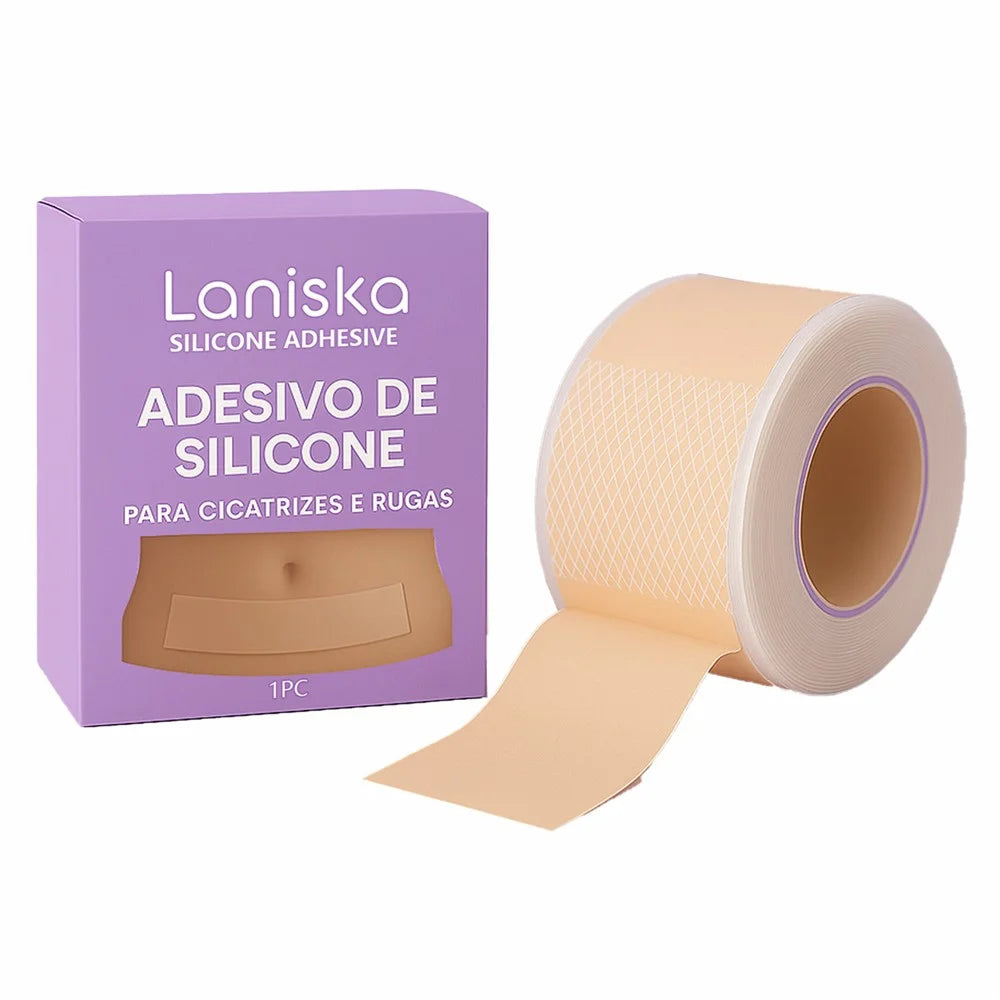LANISKA 4 x 150cm Scar Removal Sheets Scar Care Patch Silicone Tape Skin Repair Adhesive, LA-B07-0064-01 - 1
