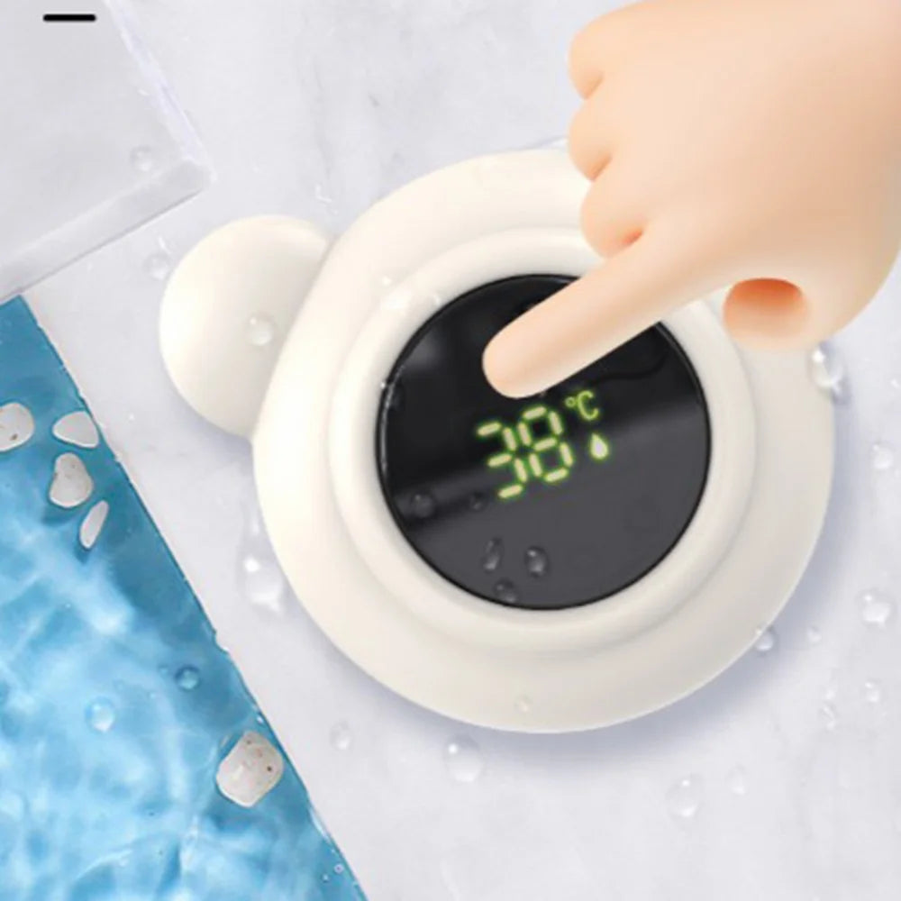 Baby Bath Thermometer LED Display Sensitive Sensor Newborns Digital Water Temperature Meter - 2