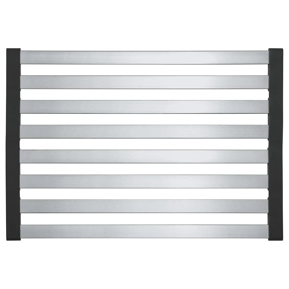 Foldable Extendable Over Sink Dish Drying Rack 304 Stainless Steel Kitchen Organizer Storage Shelf 55 x 32.5cm - 4