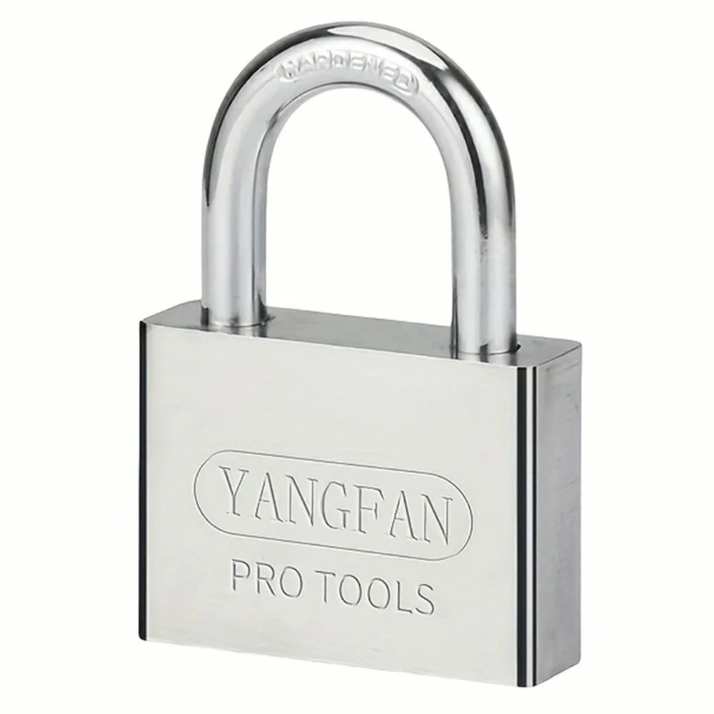 YANGFAN Anti Theft Padlock 50mm Short Shackle Waterproof Rust-Resistant Security Lock with 3 Keys for Home - 1