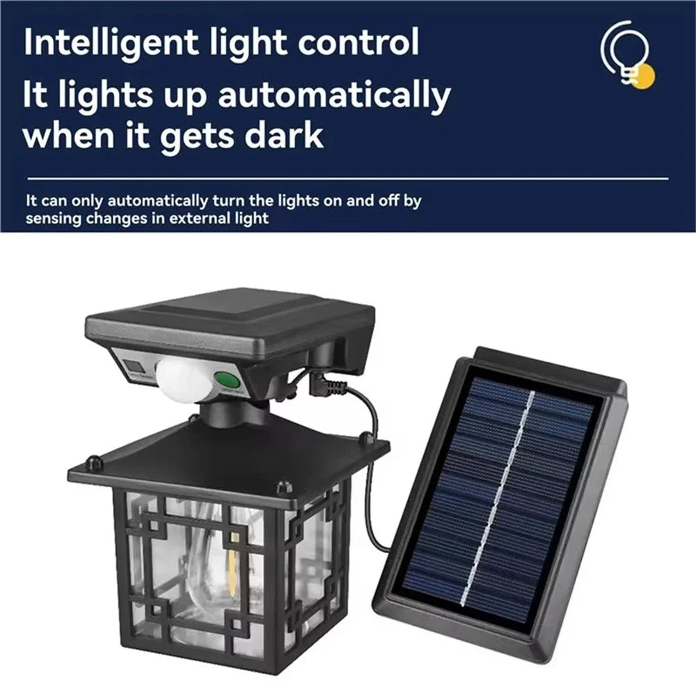 Split Type Outdoor Solar Wall Light Rotatable Waterproof Street Light Motion Sensor Road Lighting Yard Lamp - JD-1579A - 2