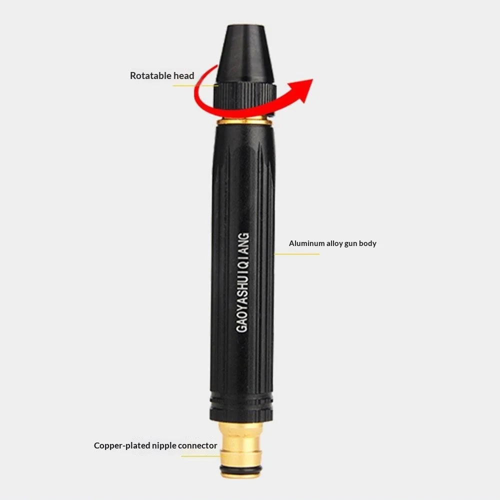 4Pcs High Pressure Power Washer Nozzle Set Aluminum Alloy Rotatable Sprayer Nozzle for Car Washing Garden - 2