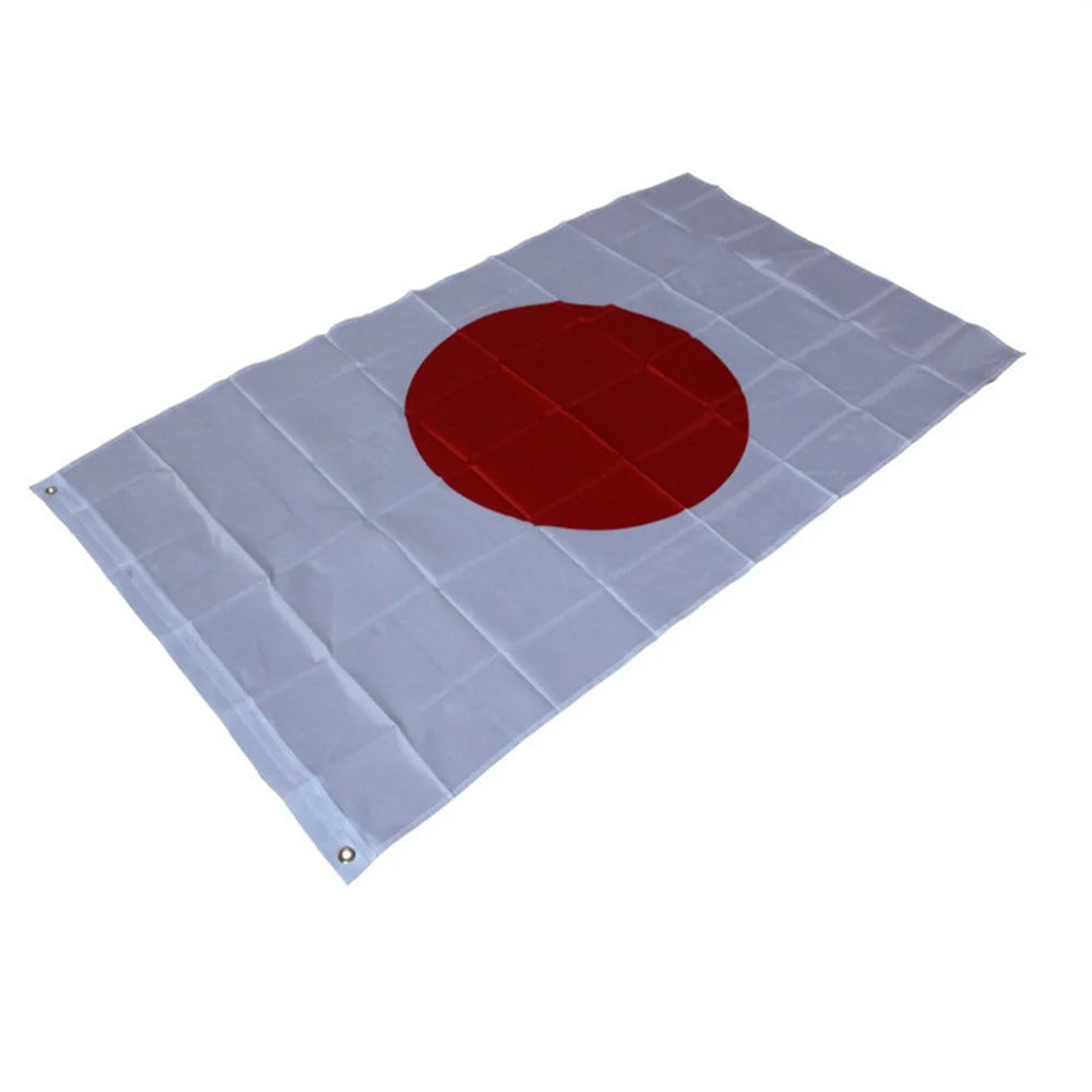 90x150cm 3x5ft Japan Flag Polyester National Flag with Grommets for Outdoor Indoor - 4